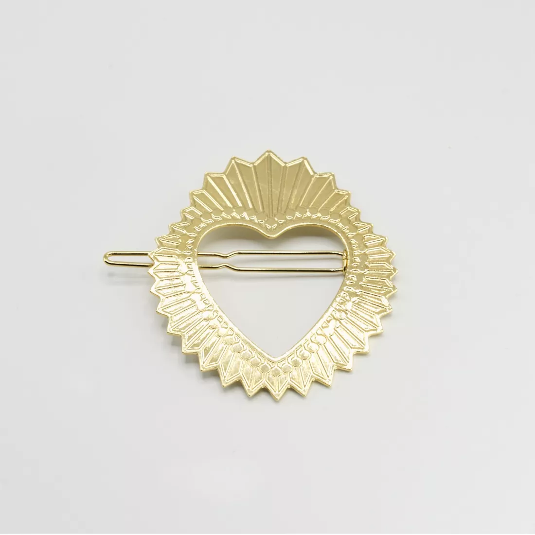 GYPSO I Barrette cheveux coeur sacré "Frida"