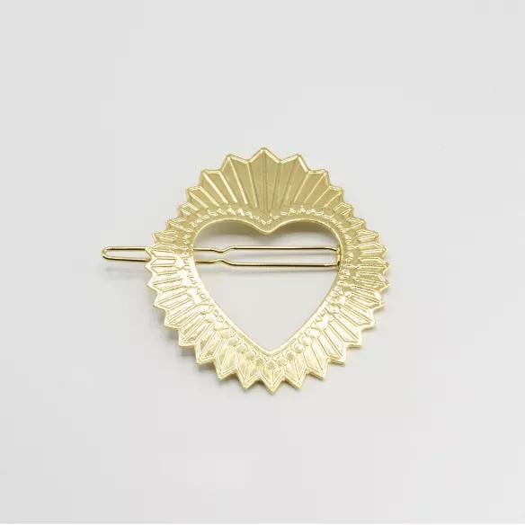 GYPSO I Barrette cheveux coeur sacré "Frida"