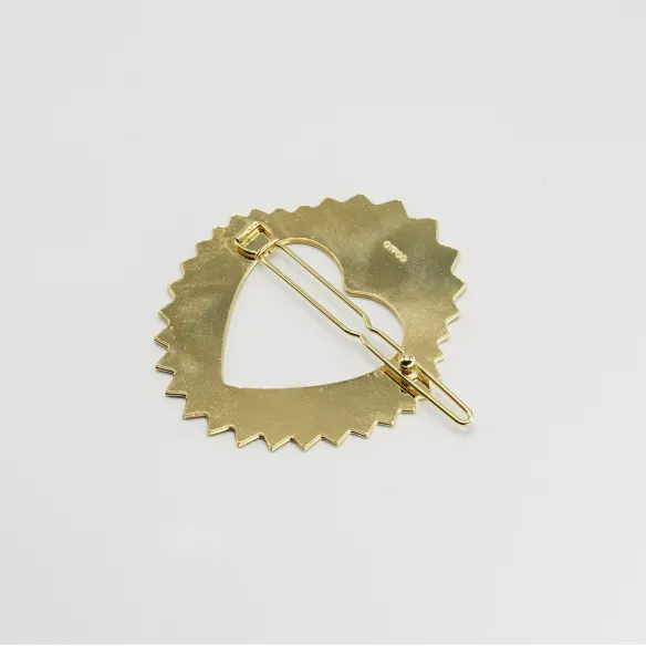 GYPSO I Barrette cheveux coeur sacré "Frida"