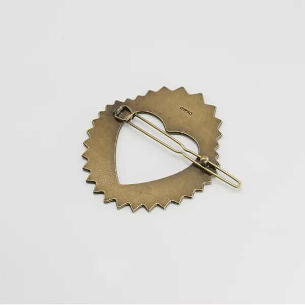 GYPSO I Barrette cheveux coeur sacré "Frida"