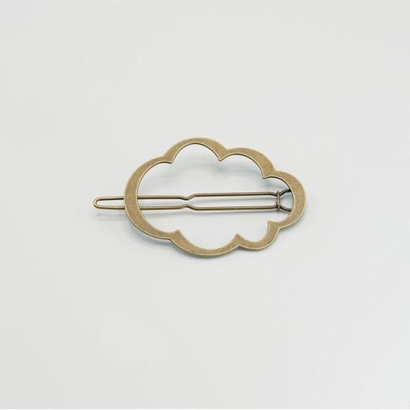 GYPSO I Barrette cheveux nuage - Daphnée - Laiton Mat
