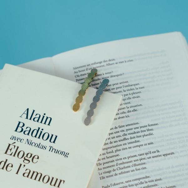 GYPSO I Barrette cheveux pince mèche - Anna - Argent Antique