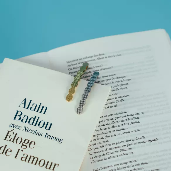 GYPSO I Barrette cheveux pince mèche - Anna - Argent Antique