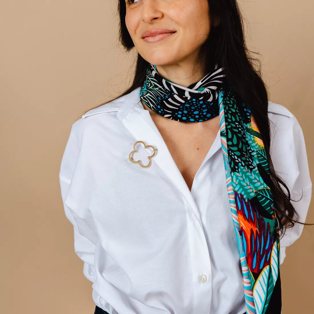 GYPSO I Broche élégante chic - Lucky - Doré