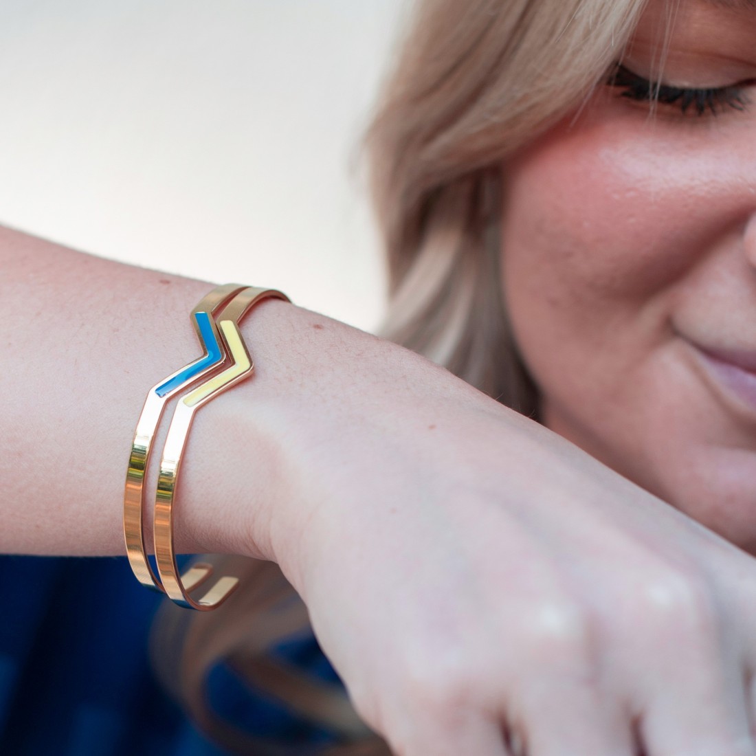 GYPSO I "Diana" colour bangle bracelet