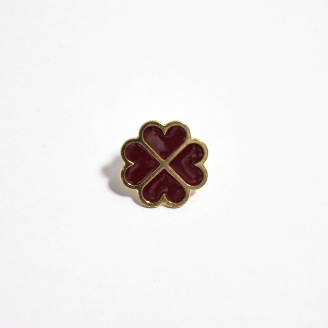 GYPSO I "Grigri" enamelled fine gold lucky charm pin
