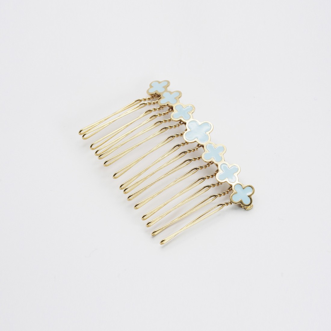 Peigne cheveux floral Alice – Style bohème chic