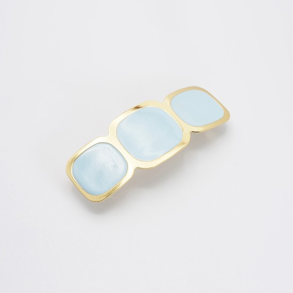 Barrette cheveux moderne Jeanne – Design graphique