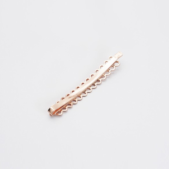 Barrette cheveux dorée ajourée Alix – Élégance légère