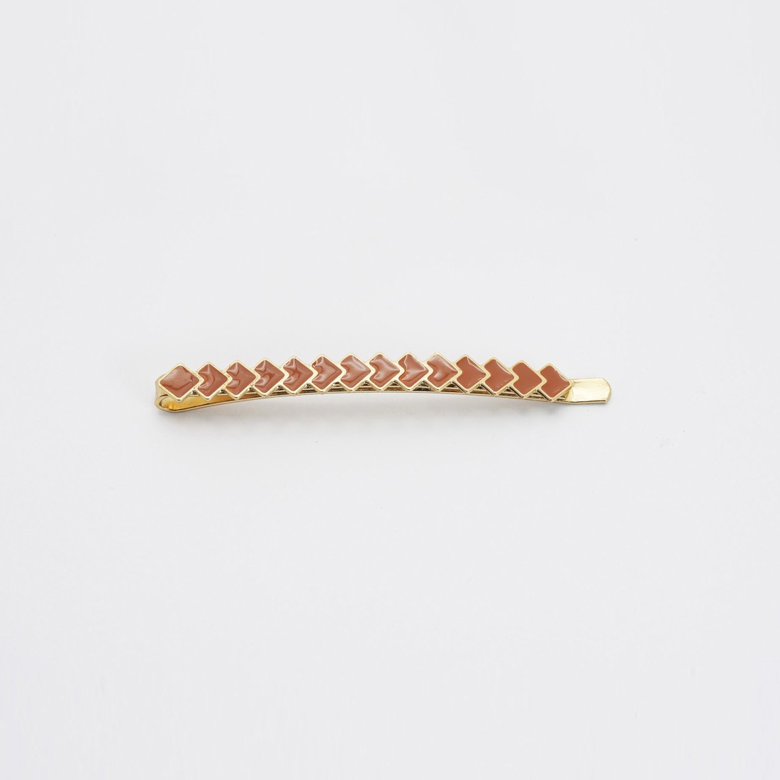 Barrette cheveux graphique émaillée Suzie – Style moderne