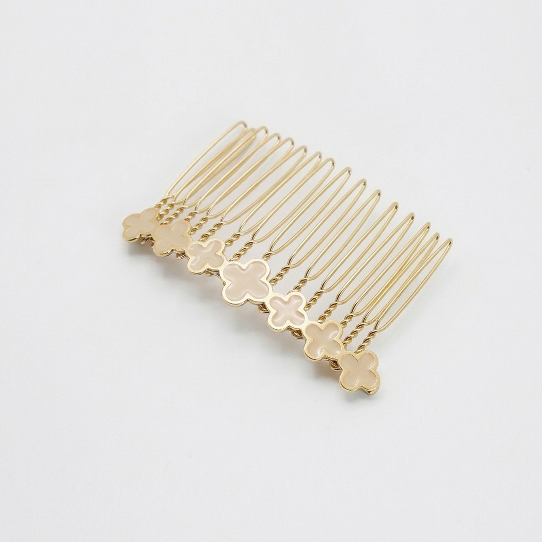 Peigne cheveux floral Alice – Style bohème chic