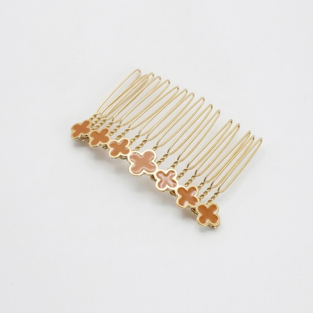 Peigne cheveux floral Alice – Style bohème chic