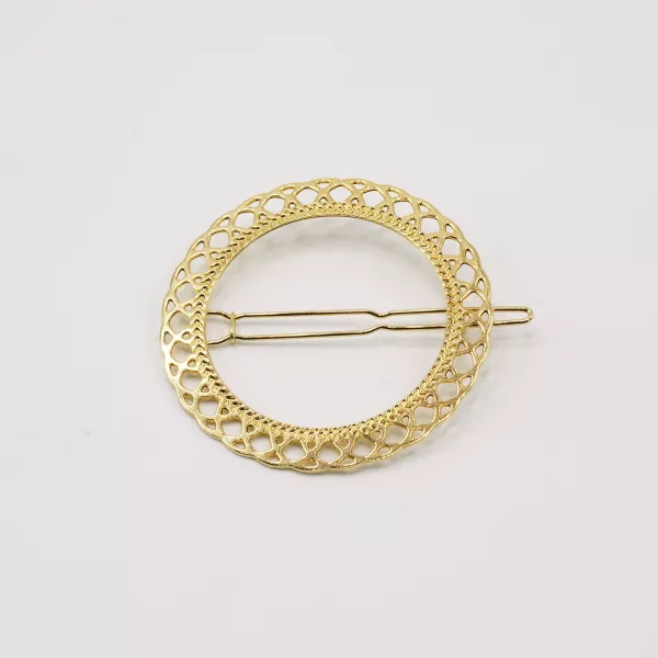 GYPSO I Fine Hair Barrette - Nasturtium - Gold